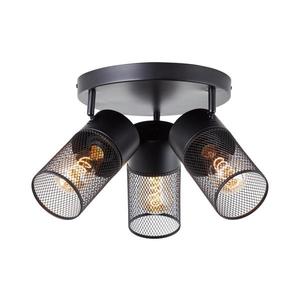 Brilliant - Bodové svítidlo KAMOLO 3xE27/40W/230V černá 99725/76 obraz