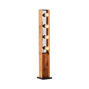 Brilliant - Stojací lampa CALANDRA 4xE27/42W/230V borovice 93122/76 obraz