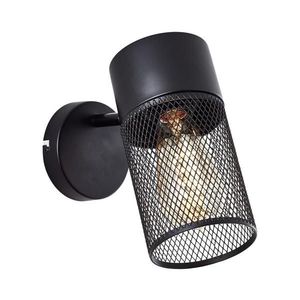 Brilliant - Nástěnné bodové svítidlo KAMOLO 1xE27/40W/230V černá 99723/76 obraz