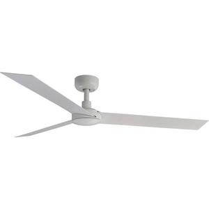 FARO Barcelona FARO 34290WT- Stropní látor CRUISER L bílá pr. 132 cm WT + dálkové ovládání 34290T obraz