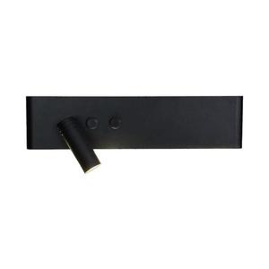 LED Nástěnné bodové svítidlo RESORT LED/10W/230V + LED/3W černá levá ML1570 obraz