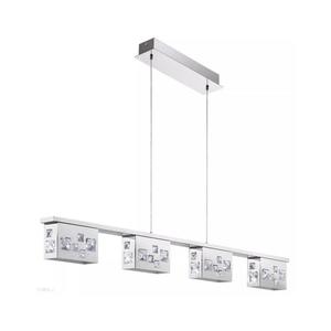 LED Křišťálový lustr na lanku TRESANA 4xLED/5, 8W/230V 94293 obraz