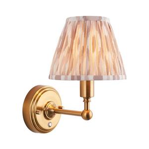 Endon 114831 - LED Stm. nabíjecí nástěnná lampa BURLEY LED/1, 5W/5V mosaz/béžová 114831 obraz