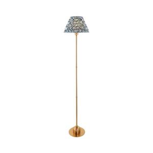 Endon 114778 - LED Stm. nabíjecí stojací lampa BURLEY LED/1, 5W/5V mosaz/modrá 114778 obraz