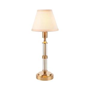 Endon 114849 - LED Stm. nabíjecí stolní lampa MORTON LED/1, 5W/5V mosaz/béžová 114849 obraz