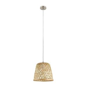Eglo 55696 - Lustr na lanku KIRKCOLM 1xE27/60W/230V béžová 55696 obraz