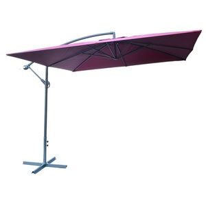 ArtRoja Zahradní slunečník kovový 8080 | bordó 270 cm obraz
