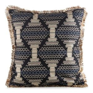 ArtFir Povlak na polštář GARDEN 18C | černá/béžová 45 x 45 cm obraz