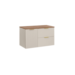 ArtCom Koupelnová skříňka s deskou ADEL Cashmere D100/1 | 100 cm obraz