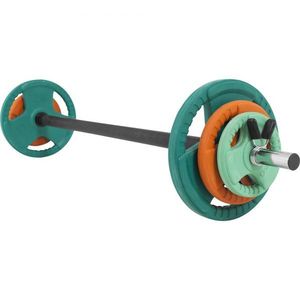 Gorilla Sports Set nakládací tyče a závaží, 19, 3 kg obraz