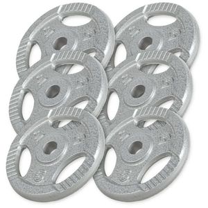 Gorilla Sport Sada zátěžových kotoučů 6 x 5 kg, litina obraz