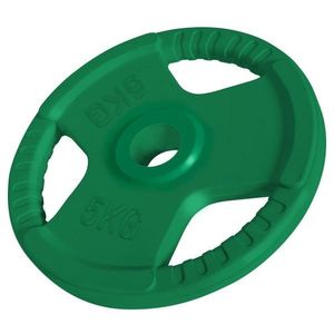 Gorilla Sports litinový kotouč, pogumovaný, 5 kg obraz