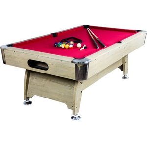 GamesPlanet® 9513 pool billiard kulečník s vybavením, 7 ft obraz