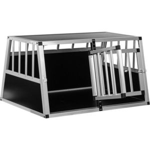 MOVIT 85221 Hliníková přepravní klec pro psy 89 × 69 × 50 cm, 12 kg obraz