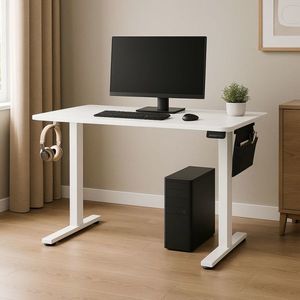 Psací stůl s elektrickým zdvihem 140×60 cm obraz