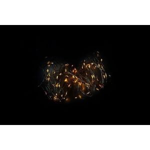 Nexos 57407 LED osvětlení - stříbrný drát - 40 LED teple bílá obraz
