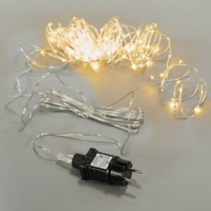 92017 NEXOS Světelný LED drátek, 100 LED diod, 10 m, teple bílá obraz