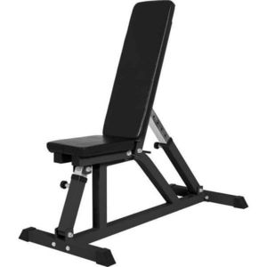Gorilla Sports Polohovatelná lavička, 119 cm, černá obraz