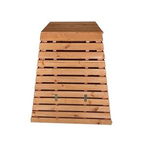 Dřevěný kompostér 1040 L pyramida - česká výroba obraz