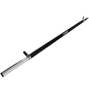 Posilovací tyč s pěnovým madlem, 120 cm, pružinové uzávěry obraz
