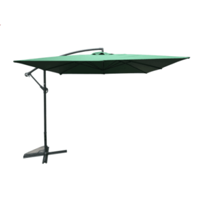 Rojaplast 8080 Čtvercový slunečník boční zelený 270 x 270 cm obraz