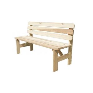 Rojaplast VIKING 41247 Zahradní dřevěná lavice - 150 cm obraz
