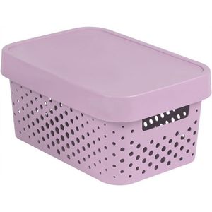 CURVER INFINITY DOTS Úložný box 4, 5L - růžový obraz