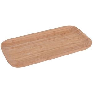 Excellent Houseware Bambusový servírovací tác Bambilion 25x13 cm hnědý obraz