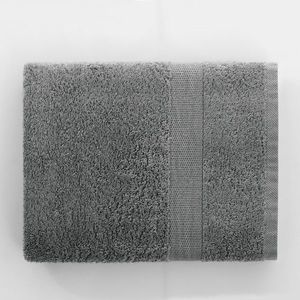 Bavlněný ručník DecoKing Marina šedý, velikost 70x140 obraz
