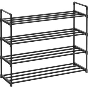 SONGMICS Botník Pajos 92 cm černý obraz