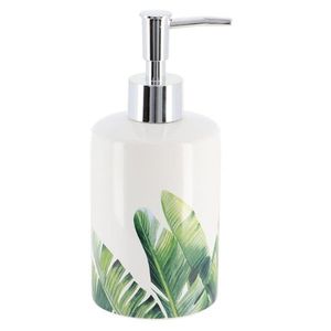 TENDANCE Dávkovač na mýdlo OASIS 320 ml bílo-zelený obraz