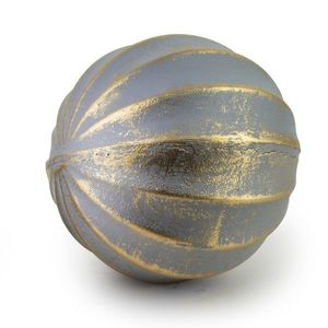 Mondex Since 1986 Dekorativní koule Saggio Beige 9 cm šedá obraz
