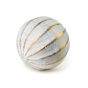 Mondex Since 1986 Dekorativní koule Saggio White 7 cm bílá obraz