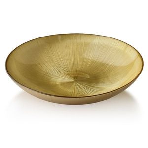 Allesken Dekorativní talíř GOLDIE 29, 5 cm zlatý obraz