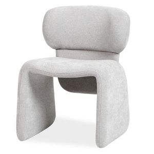 Hector Designová jídelní židle Nabila bouclé šedá obraz