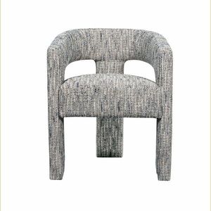 LivinHill Designové čalouněné jídelní křeslo Leith vícebarevné II obraz