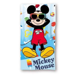 Faro Dětská bavlněná osuška ROBIN Mickey Mouse 70x140 cm modrá obraz