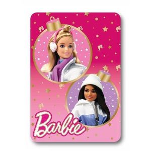 Faro Dětská fleecová deka POLAR BARBIE II 100x140 cm růžová obraz