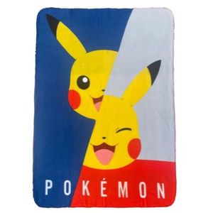 Faro Dětská fleecová deka POLAR POKÉMON II 100x140 cm modrá obraz