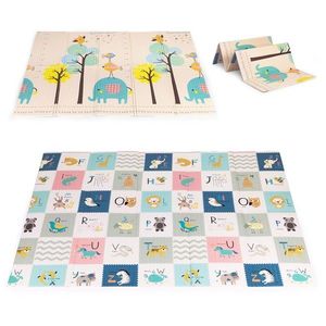 ECOTOYS Dětská pěnová podložka LITTLE ANIMALS 200x150 cm vícebarevná obraz