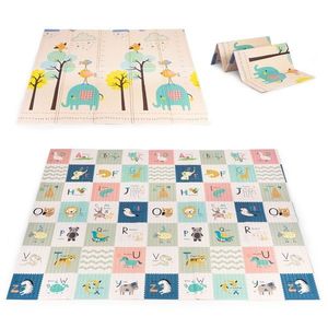 ECOTOYS Dětská pěnová podložka LITTLE ANIMALS 200x180 cm vícebarevná obraz