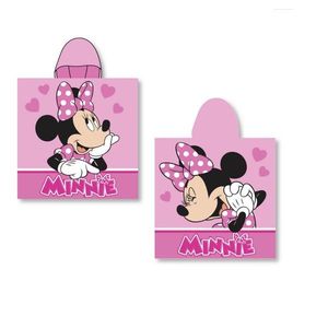 Faro Dětské bavlněné pončo RIKKI Minnie 55x110 cm růžové obraz