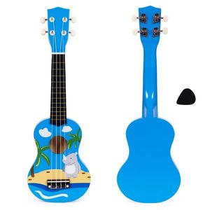 ECOTOYS Dětské ukulele TINY PLAYER modré obraz