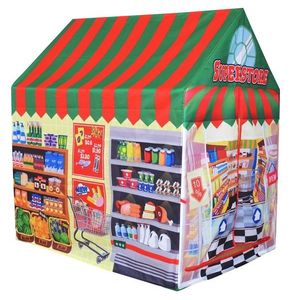 IPLAY Dětský stan Supermarket EcoToys obraz