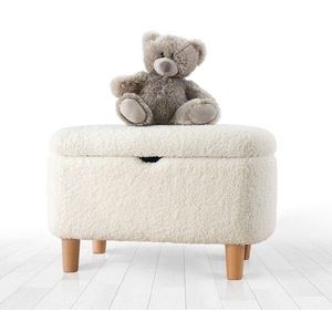 Hanah Home Dětský taburet MOOUV bílý obraz