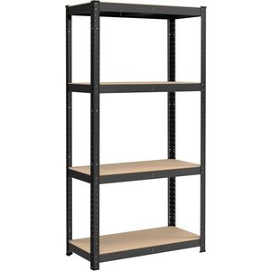 SONGMICS Dílenský regál Busta 80 cm černý/hnědý obraz