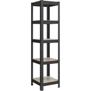SONGMICS Dílenský regál Grifi 37 cm černý/šedý obraz