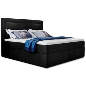 Eltap Dvoulůžková postel VIVRE 140x200 Mat Velvet 99 černá obraz