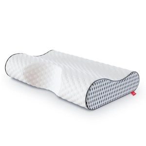 FDM Ergonomický polštář COMO CONTOUR POINT SPACE 50x33 cm bílý obraz