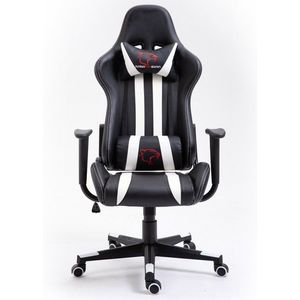 Ak furniture Herní křeslo F4G FG33 černé/bílé obraz